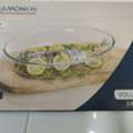 BHD 2,  Brand New Diamonds 2.0L Oval Glass Casserole Dish