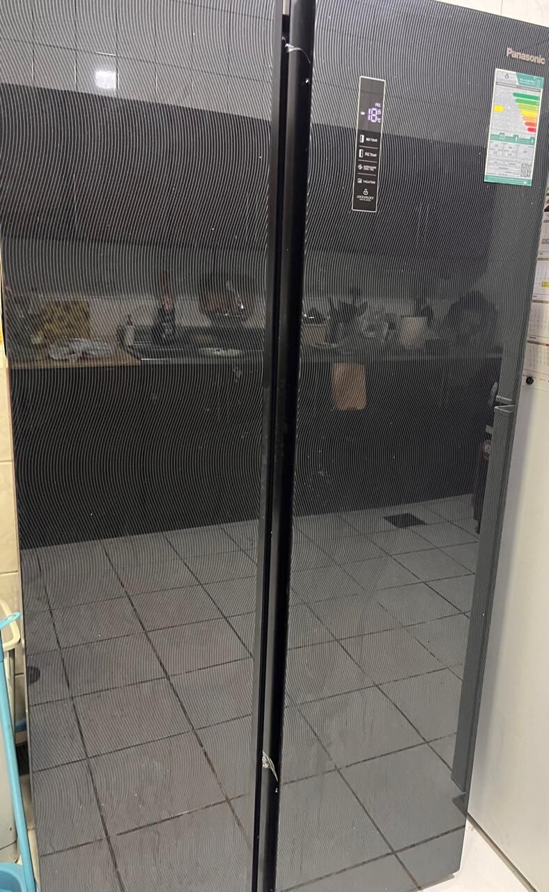 Jeddah, Appliances, SAR 1400,  Panasonic Refrigerator Side By Side Door - Grey Color