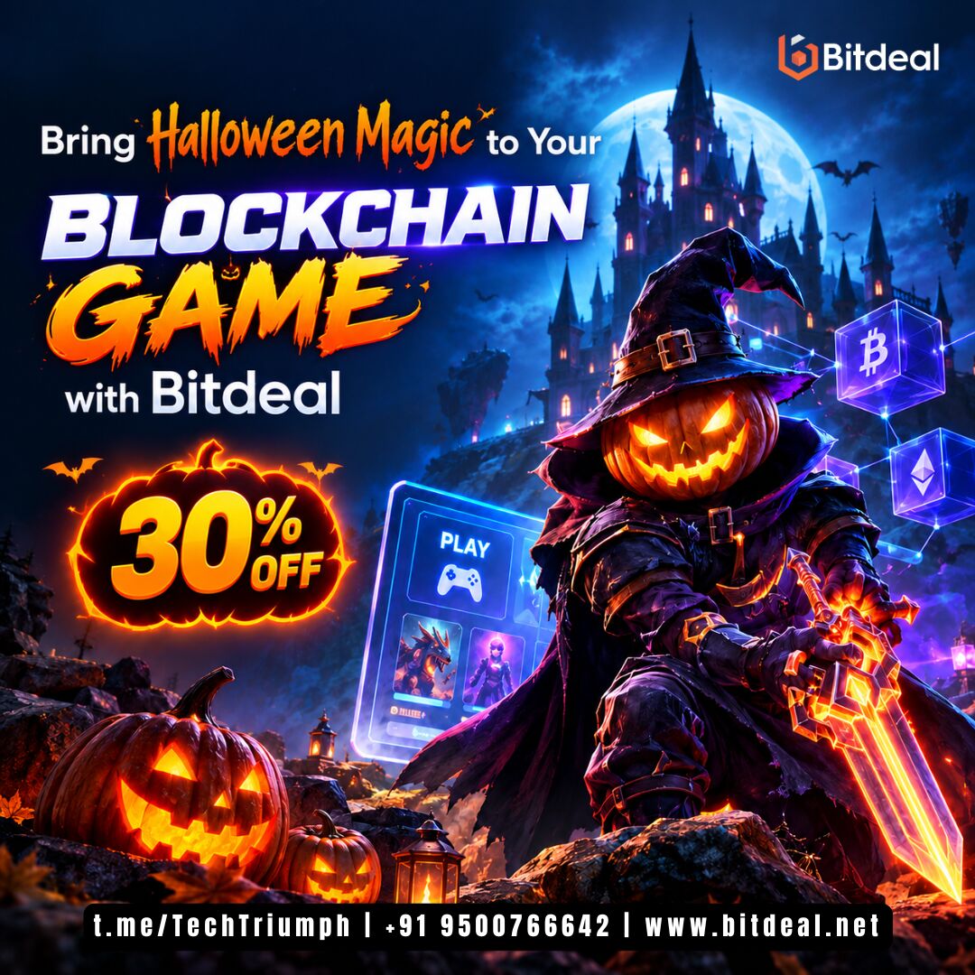 Dubai, Business, Bring Halloween Magic To Your Blockchain Game With Bitdeal