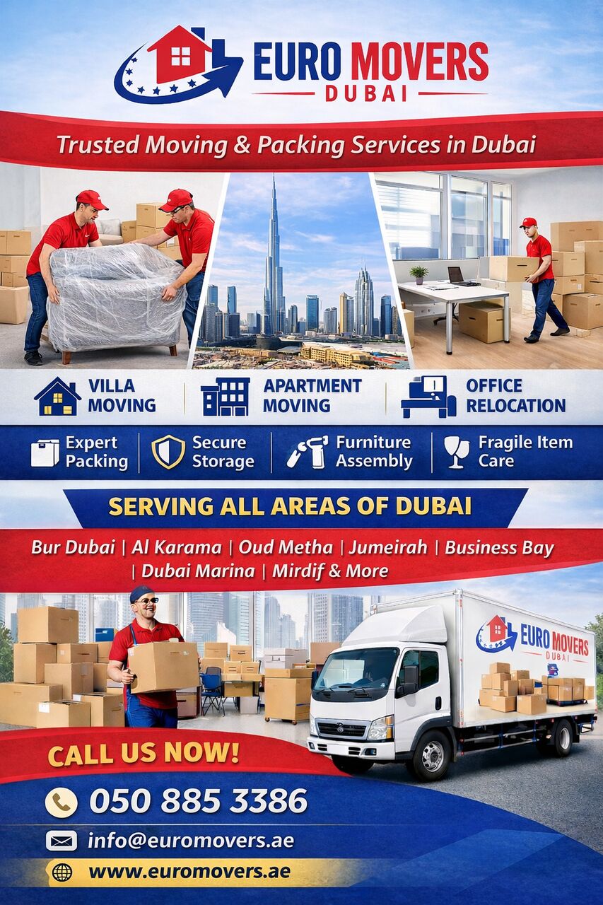 Sharjah, Relocation, Movers In Sharjah - 0508853386