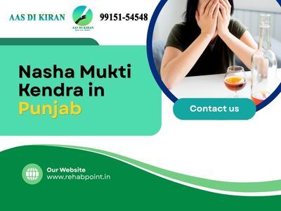 Punjab, Health, Nasha Mukti Kendra In Punjab Govt. Approved Centre: Rehab Point