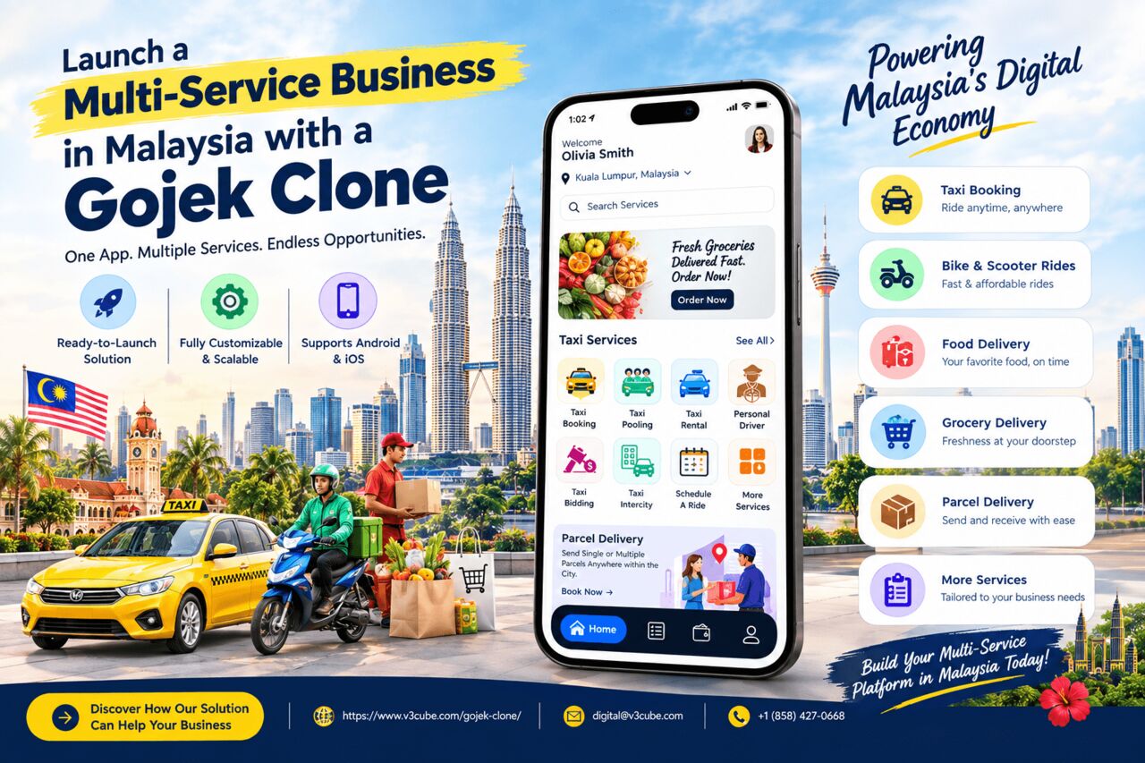 Kuala Lumpur, Software Development, Launch A Multi-Service Business In Malaysia With A Gojek Clone