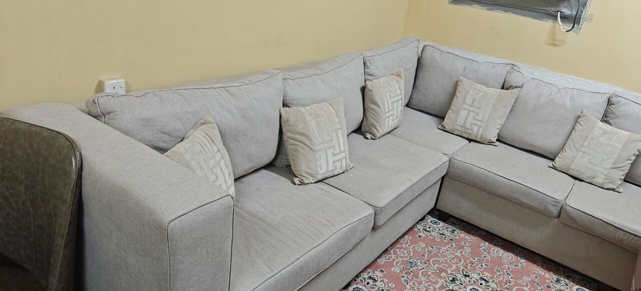Al Rawdah, Appliances, SAR 450,  Sofa Set L Shape In Good Condition