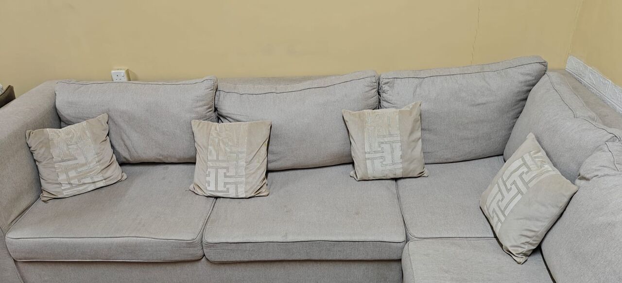 Al Rawdah, Appliances, SAR 450,  Sofa Set L Shape In Good Condition