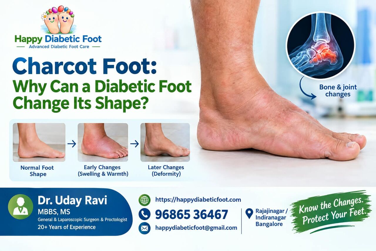Bangalore, Health, Charcot Foot: Why Can A Diabetic Foot Change Its Shape?- Dr Uday Ravi