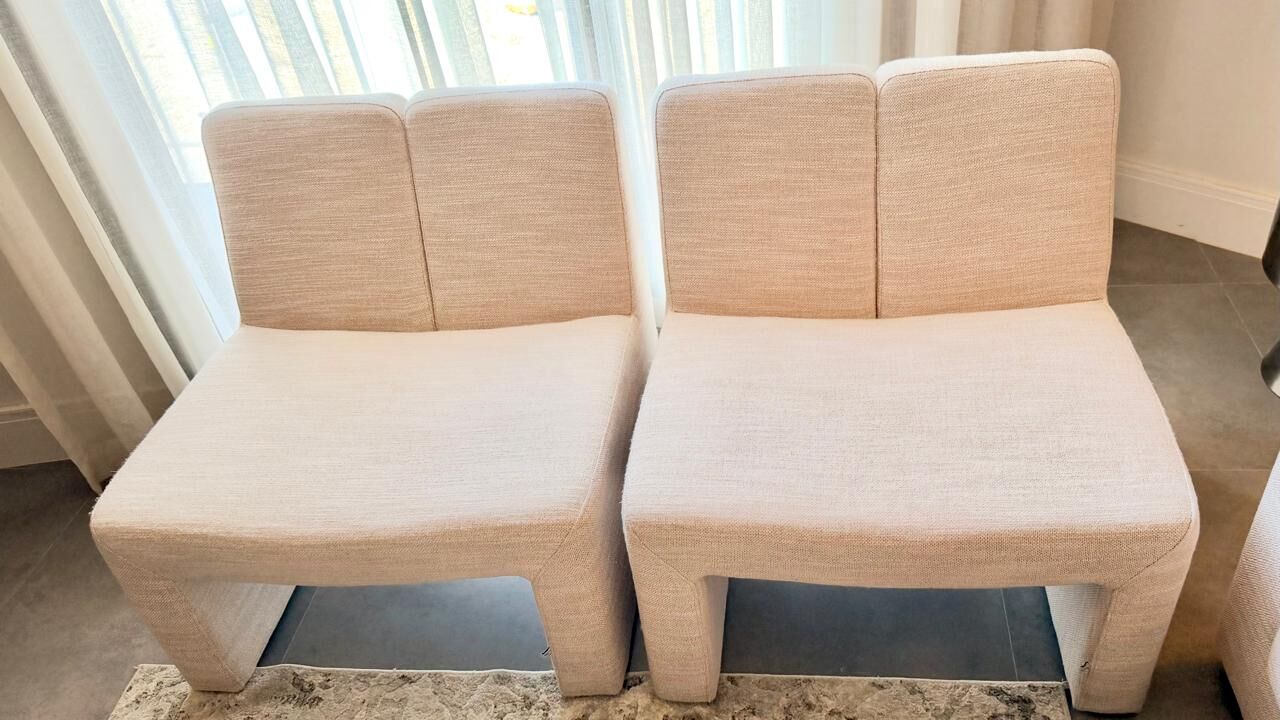 Al Hamra, Furniture, SAR 4000,  FOR SALE &ndash; Bloomr Sofa & Chair Set (3 Pieces) | Riyadh