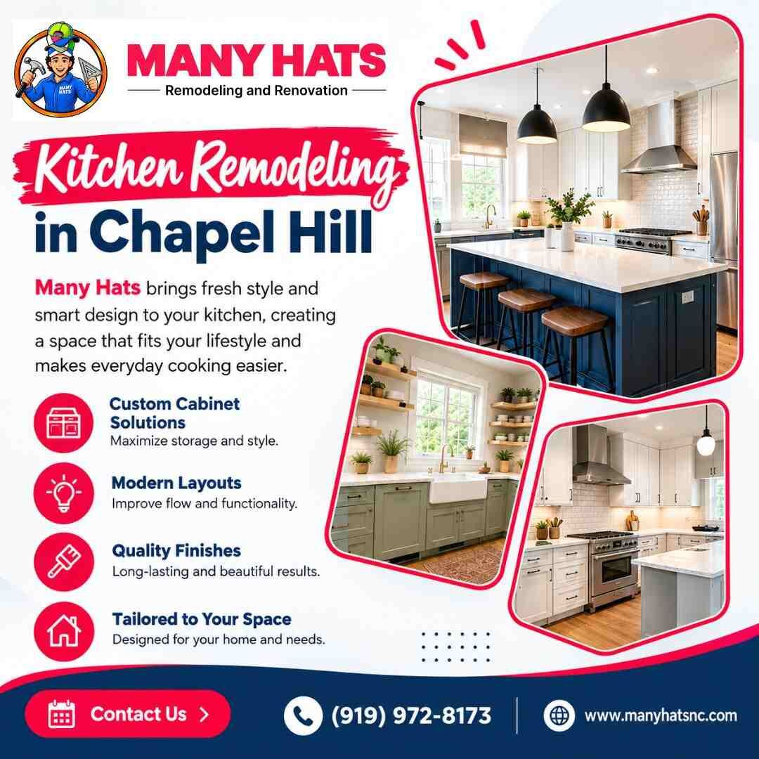 New York, Construction, Kitchen Remodeling In Chapel Hill | Manyhats