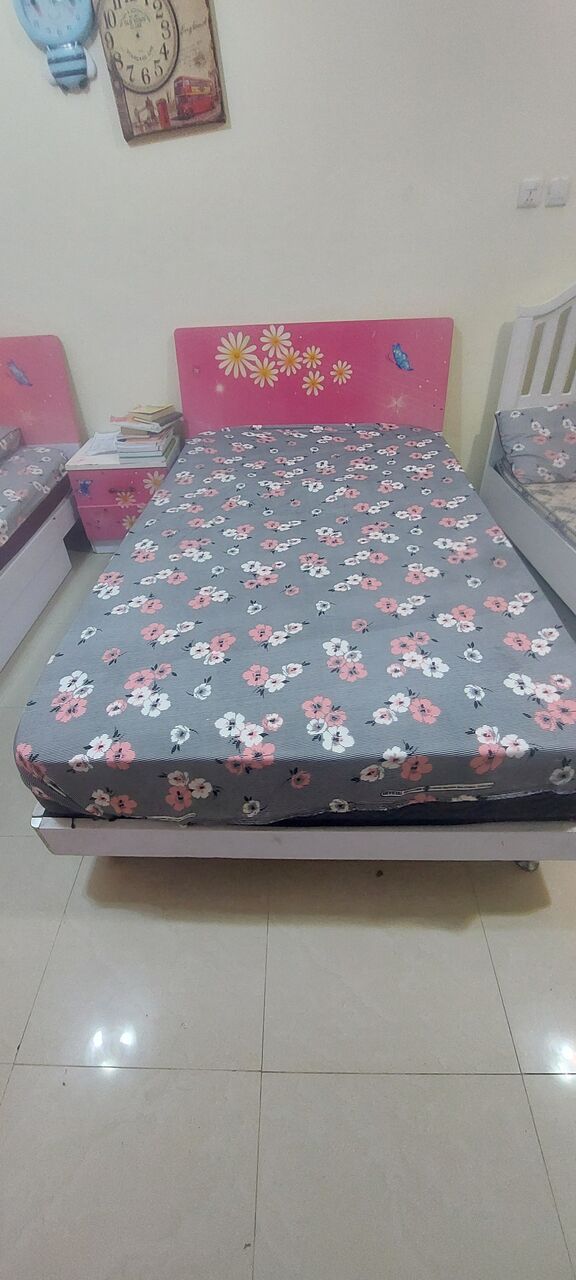 Hofuf, Furniture, SAR 800,  Kids Bed Set With Cupboard(with Mattress), Queen Bedset With Mattress, Cupboard, Dressing