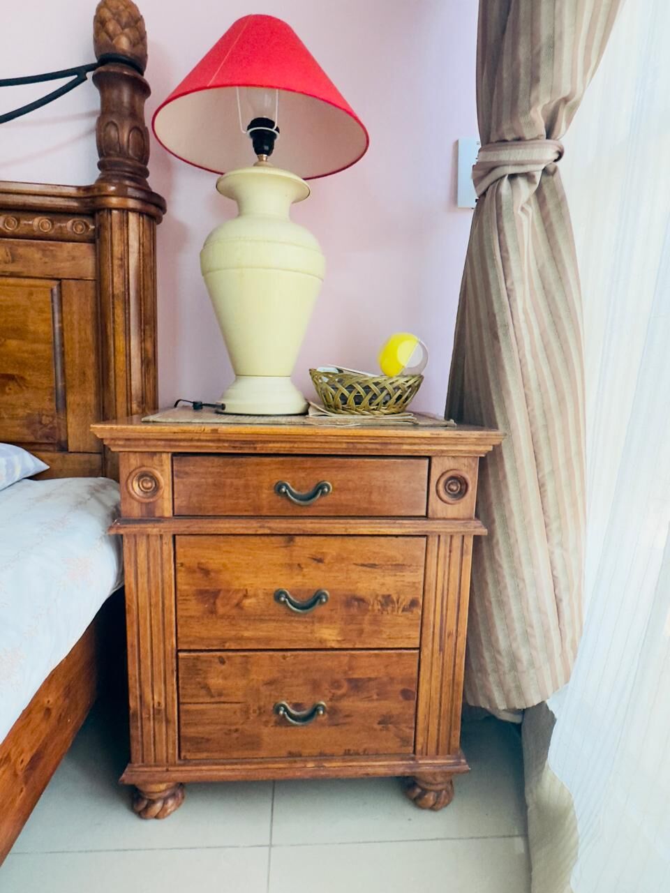Jeddah, Furniture, SAR 2000,  🛏️ KING-SIZE BEDROOM SET FOR SALE – ₹2,000 SAR