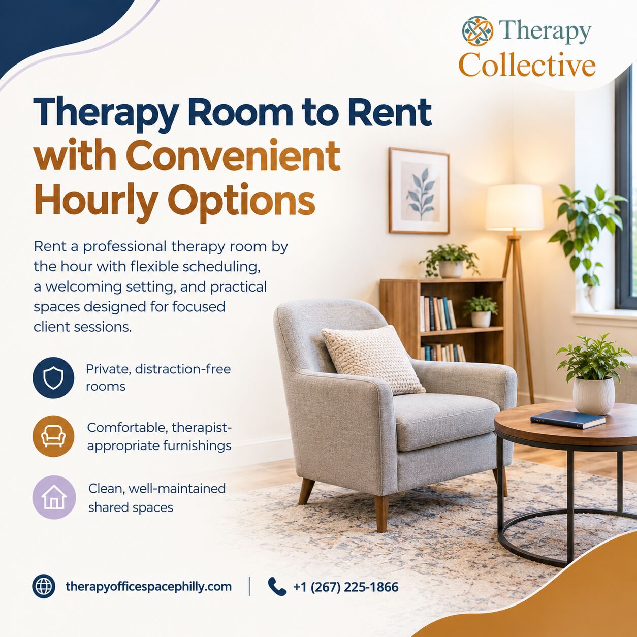 New York, Business, Convenient Therapy Room To Rent For Private Sessions
