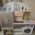 BHD 35,  Kids Wooden Kitchen Play Set &ndash; Excellent Condition