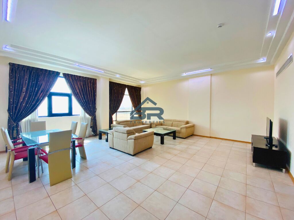 Mahooz, Apartments, Flats, Houses & Villas, BHD 650/month,  Furnished,  3 BR,  Sea View Living In A Spacious Apartment