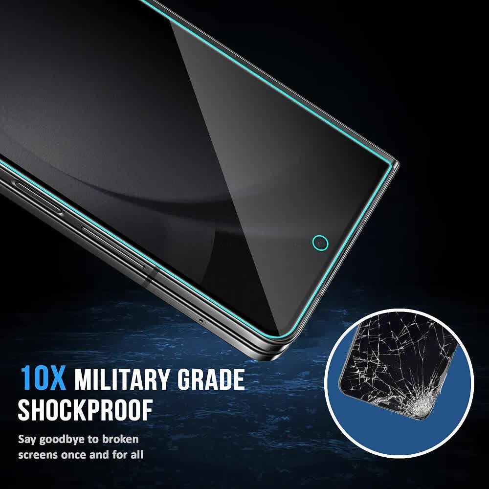 Riyadh, Mobile Phones, SAR 55,  ArmourPro Matte Privacy Tempered Glass For Samsung Galaxy Z Fold 5, Pack Of 2