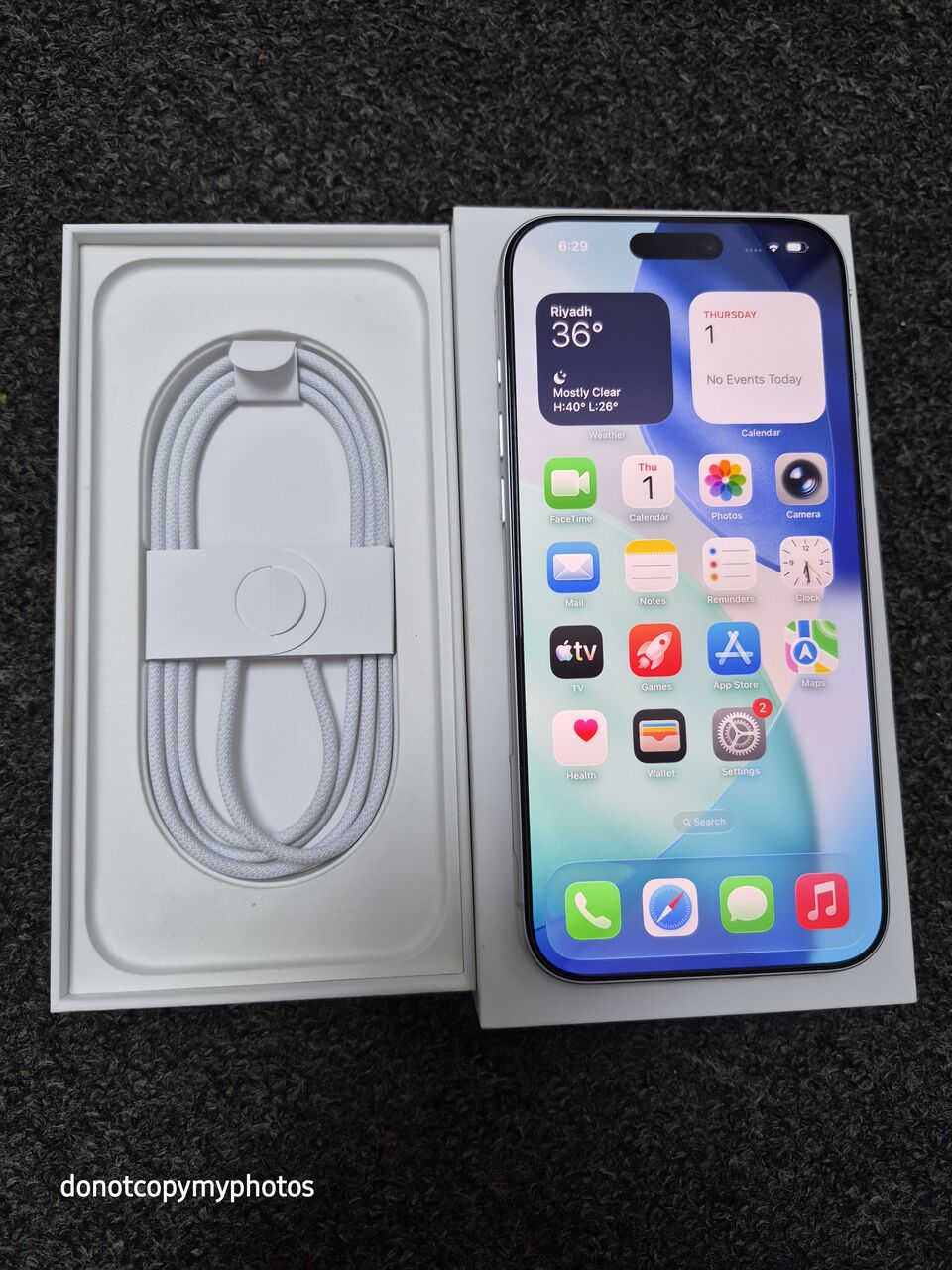 Al Rahmaniyah, Mobile Phones, SAR 4650,  IPhone 17 Pro Max 256gb Silver