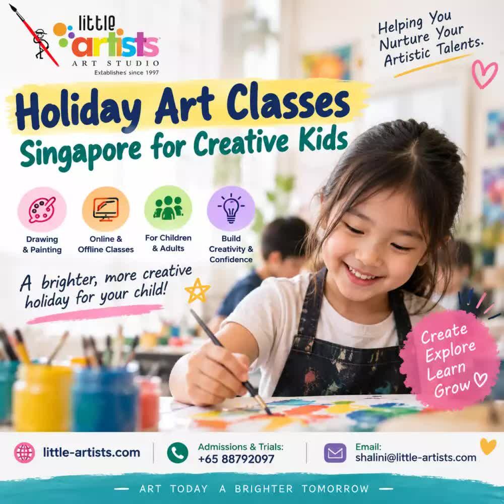 Mumbai, Creative, Holiday Art Classes Singapore For Creative Kids