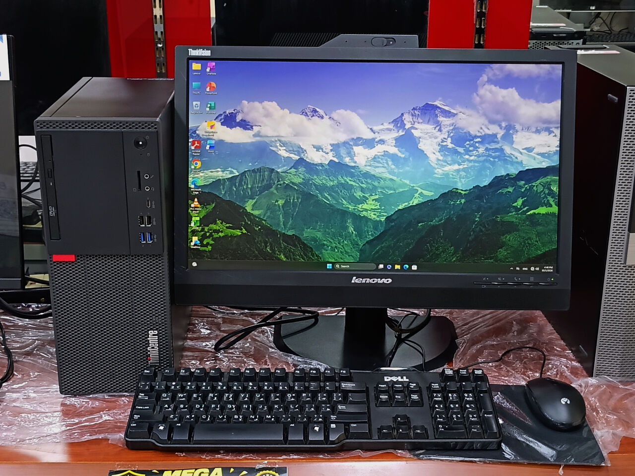 Riffa, Computers, BHD 98,  Lenovo Computer I7-8th Gen 8GB/256GB SSD 22&rsquo;&rsquo; FHD With Wi-Fi 98BD