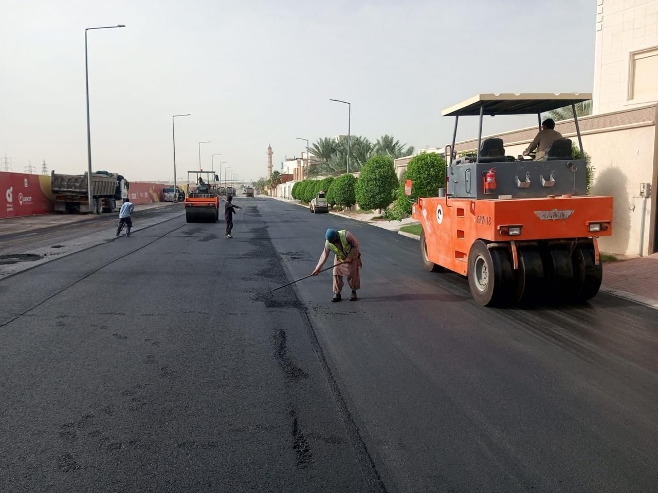 Riyadh, Construction, مقاول اسفلت