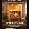 That&rsquo;s Not A Vacation Fantasy&mdash;that&rsquo;s The Sunray Evansport 2-Person Indoor Infrared Sauna (