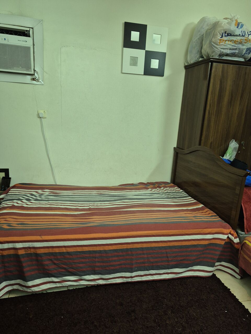 Riyadh, Household Items, SAR 123,  Bedset Almirah Shoe Rack