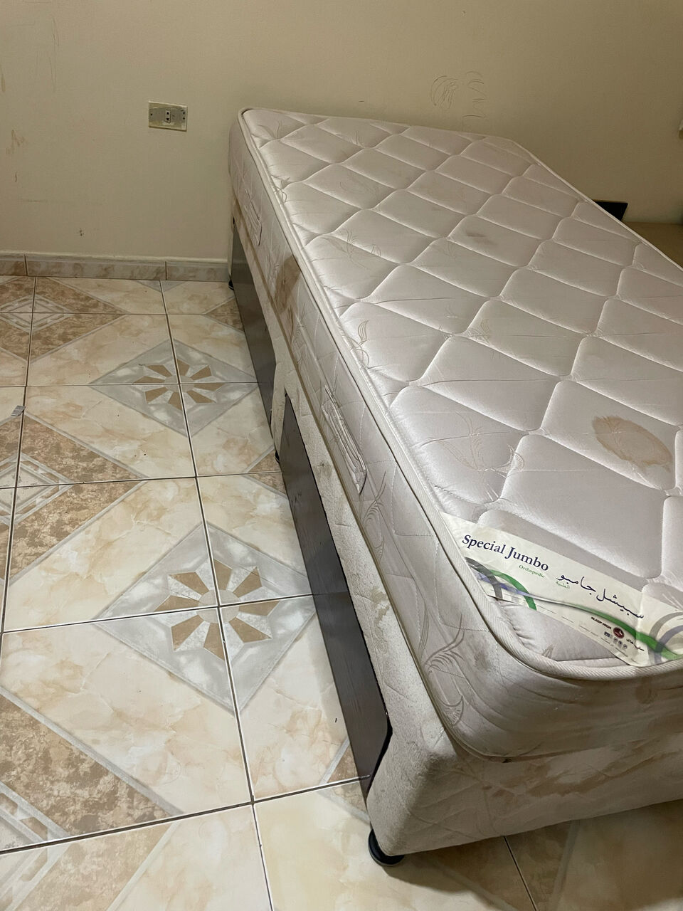 Jeddah, Furniture, SAR 150,  Single Bed With Matrss