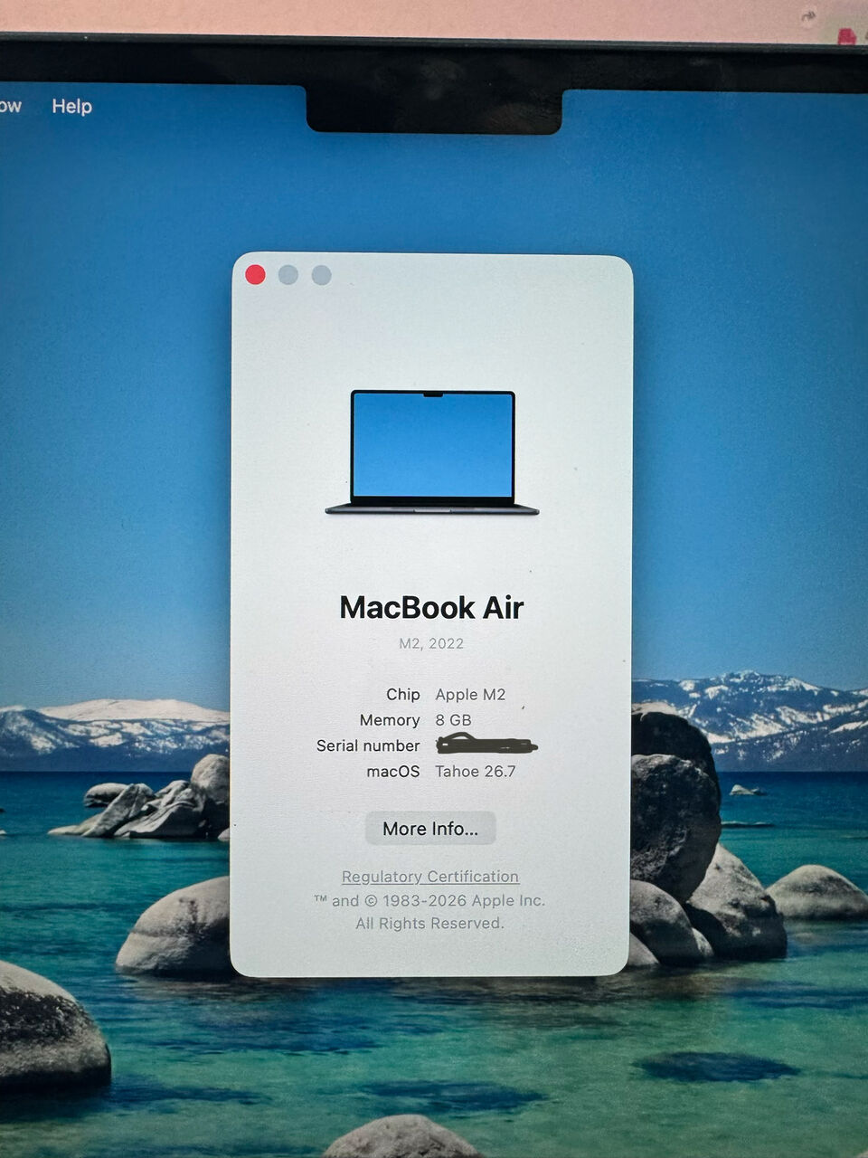 Riyadh, Computers, SAR 3100,  Macbook Air M2 512 GB