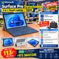 BHD 113,  Microsoft Surface Pro Coe I5 8th Generation Detachable Business Touch Laptop+Tablet 2 In 1