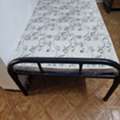 SAR 200,  Single Matress Paired  With A Metal Foldable Bed Frame