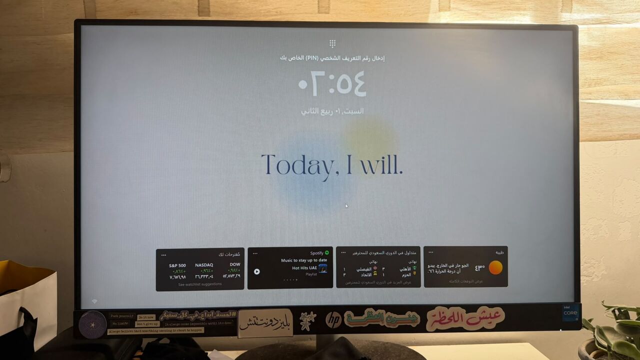 Riyadh, Computers, SAR 2800,  For Sale: HP All-in-one Desktop PC ( Original Windows Subscriptions Included)