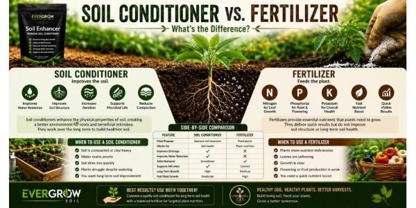 New York, Appliances, USD 22,  Soil Conditioner Vs Fertilizer: Differences & When To Use Each &ndash; EverGROW Soil