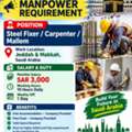 🇸🇦 MANPOWER REQUIREMENT  NOOR INTERNATIONAL COMPANY LIMITED  شركة نور الدولي المحدودة  ━