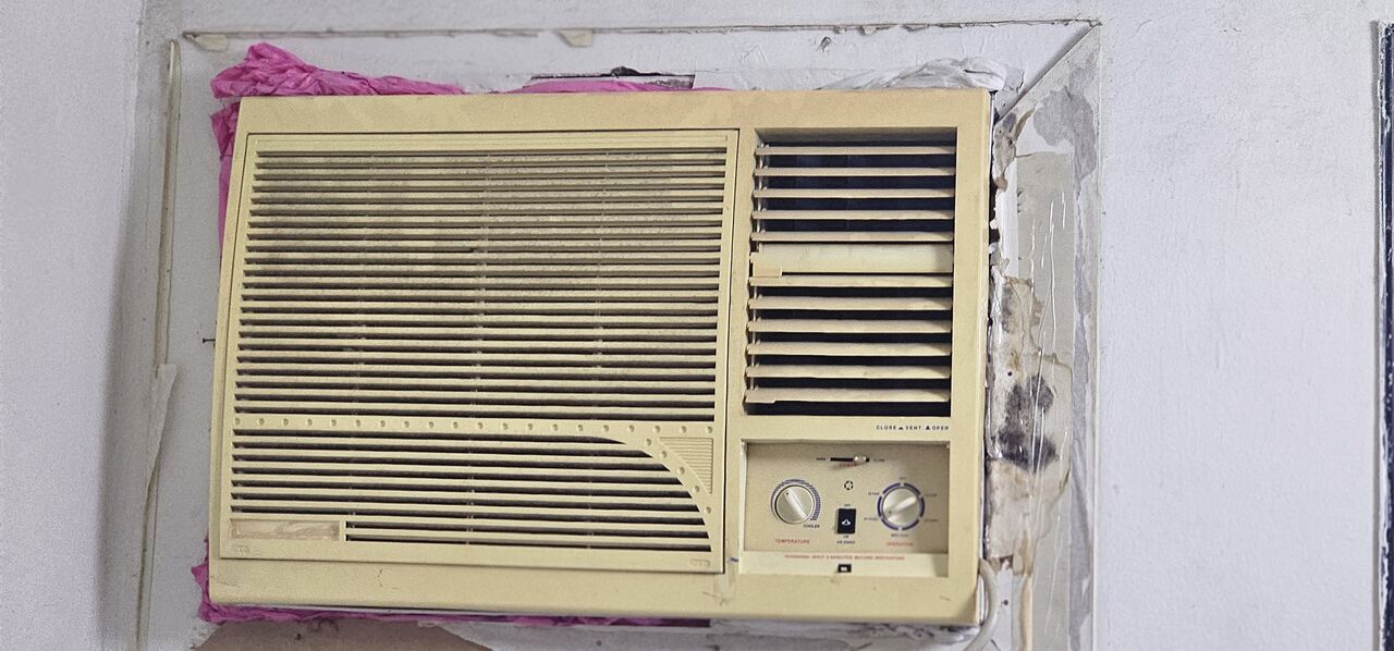 Al Rehab, Air Conditioners, SAR 400,  3 Used Ac And 1 Big Split Unit All  In Good Working Condition