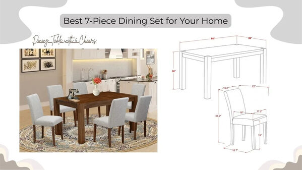 New York, Business, Ultimate 7-Piece Dining Set Guide | Buy Dining Table With 6 Chairs &ndash; The Savings Net