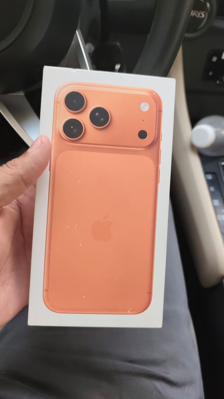 Bani Malik, Mobile Phones, SAR 5900,  I Phone 17 Pro Max Orange Color 256 Gb