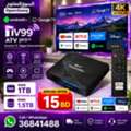BHD 15,  Smart Android TV Box &ndash; 10K Ultra HD Netflix  YouTube  Google -36841488