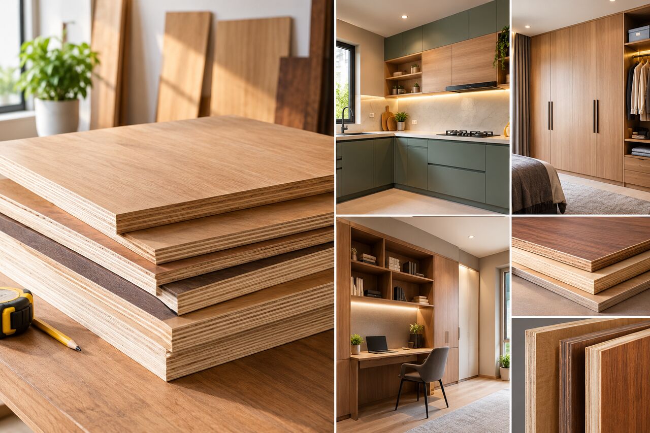 Punjab, Materials, Buy Premium Plyboards Online For Furniture & Interior Projects | YouConstruct