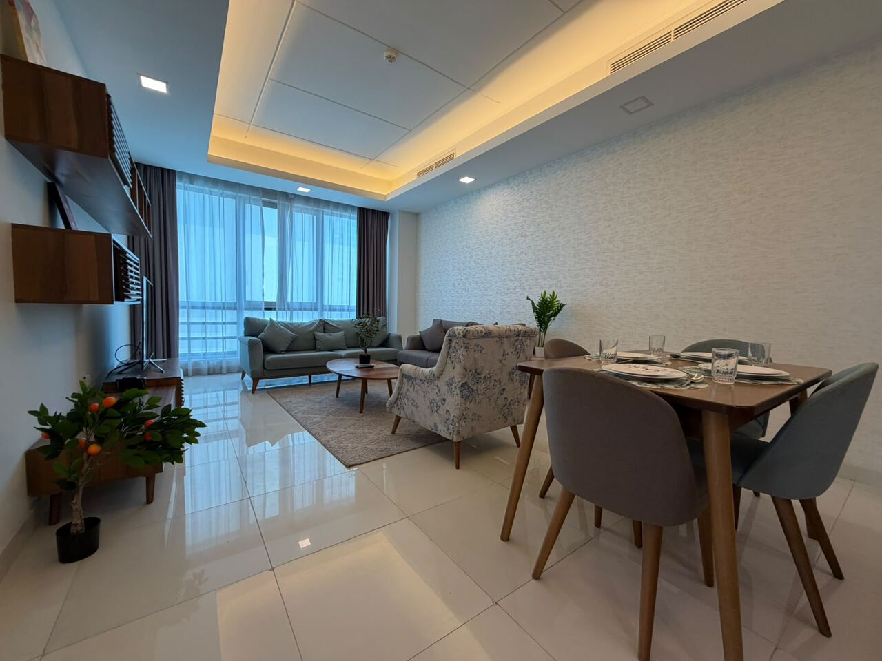 Juffair, Apartments, Flats, Houses & Villas, BHD 450/month,  Furnished,  2 BR,  Apartment For Rent In Juffair | Balcony | Premium Facilities