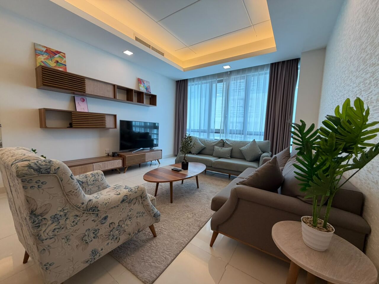 Juffair, Apartments, Flats, Houses & Villas, BHD 450/month,  Furnished,  2 BR,  Apartment For Rent In Juffair | Balcony | Premium Facilities