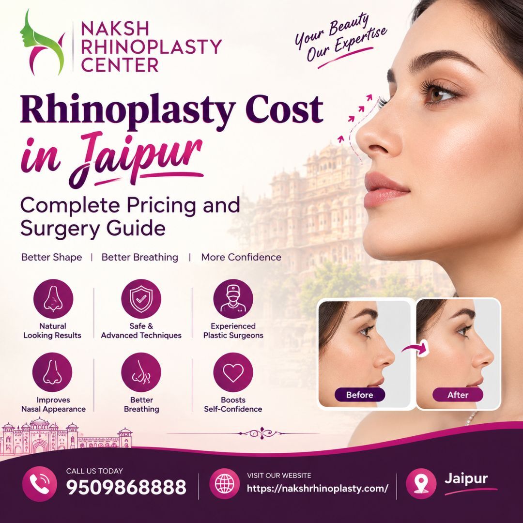 Jaipur, Health, Rhinoplasty Cost In Jaipur Complete Pricing And Surgery Guide