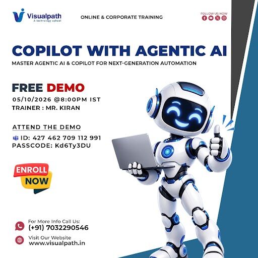 Hyderabad, Lessons Offered, Copilot With Agentic AI Free Demo &ndash; Join The Session