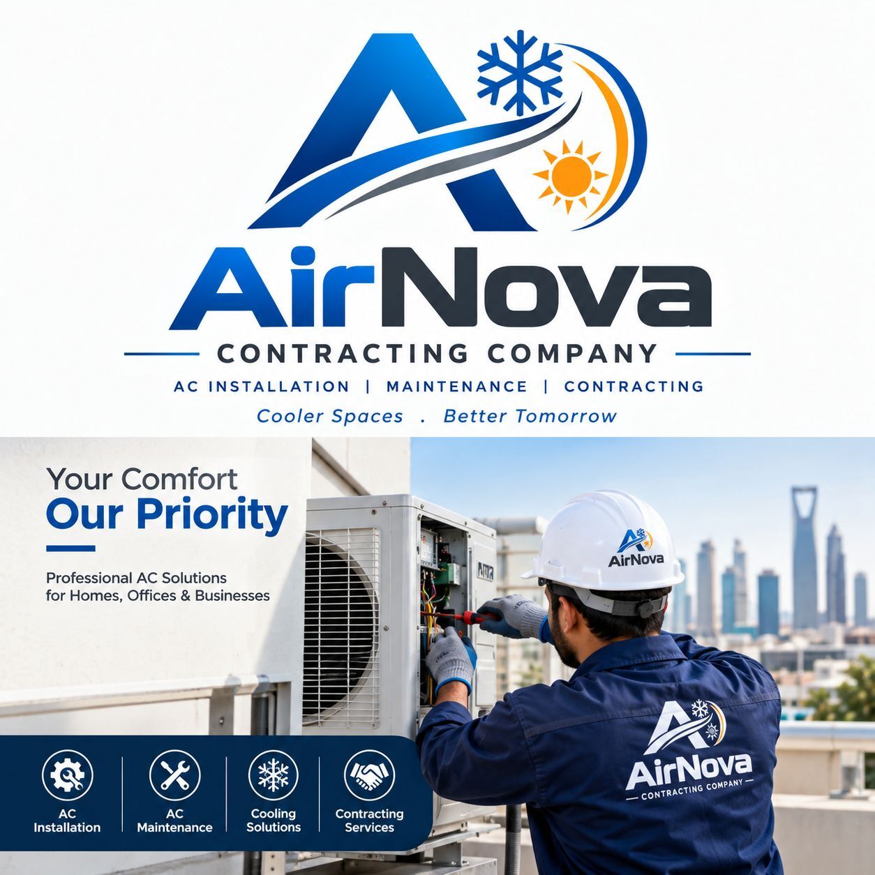 Jeddah, Air Conditioning, AirNova Contracting Company