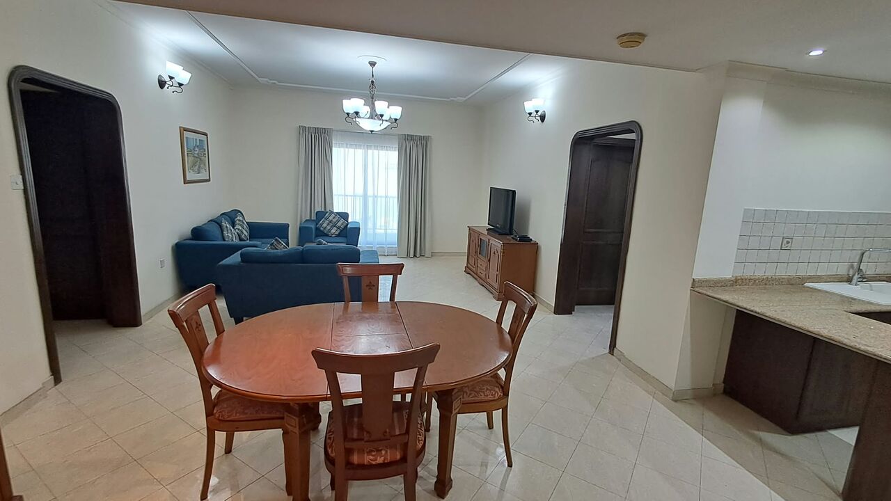 Juffair, Apartments, Flats, Houses & Villas, BHD 310/month,  Furnished,  2 BR,  Fully Furnished Flat For Rent In Juffair With Pool, Gym,Balcony