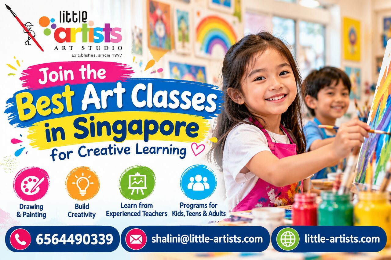 Mumbai, Creative, Join The Best Art Classes In Singapore For Creative Learning