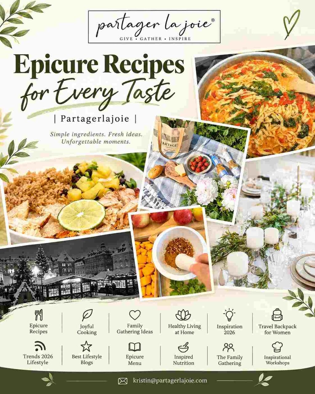 New York, Food, Epicure Recipes For Every Taste | Partagerlajoie