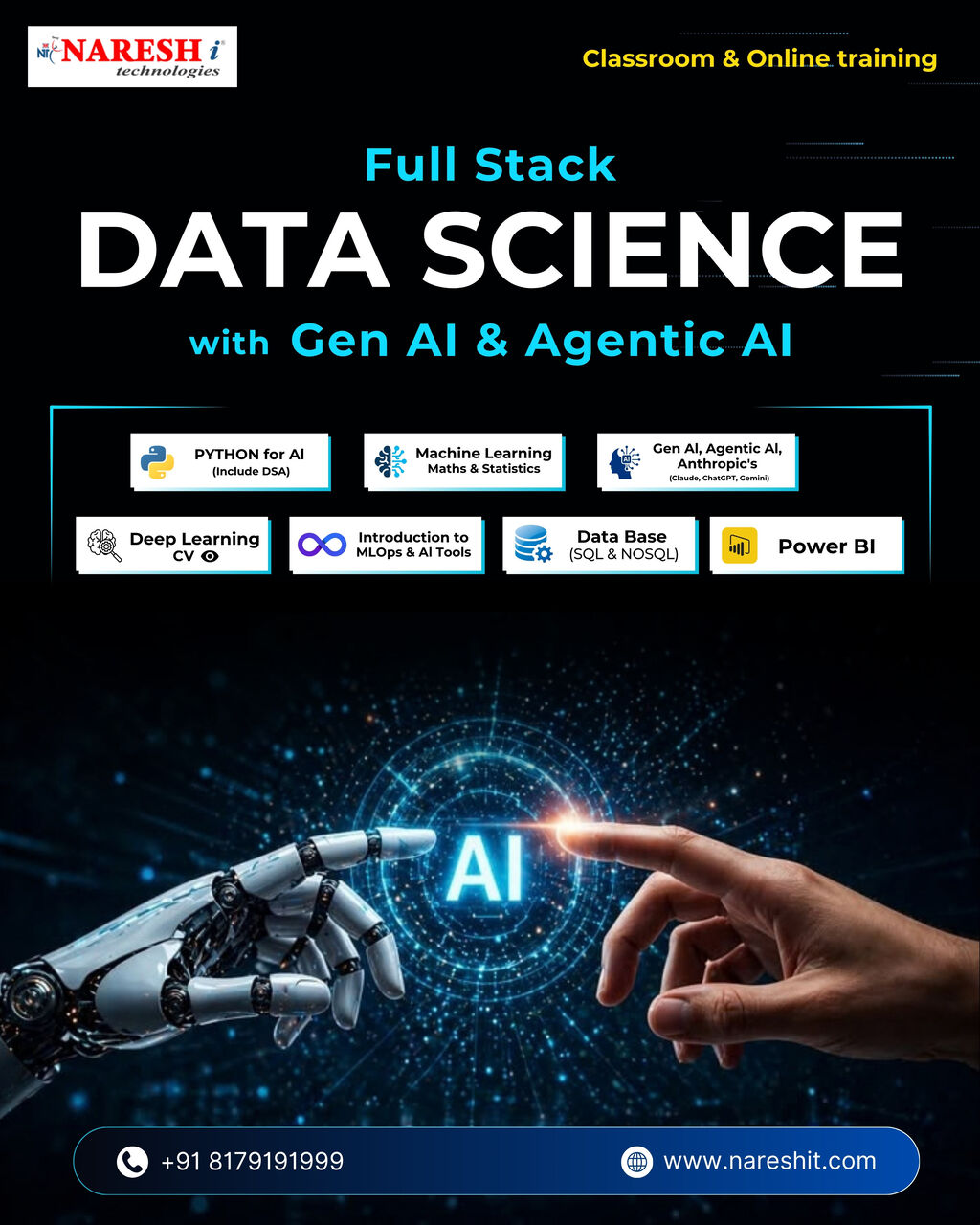 Hyderabad, Education, Data Science Online Training | Python & Machine Learning Course