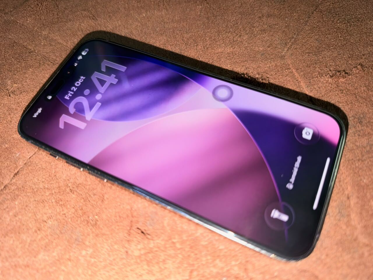 Jeddah, Mobile Phones, SAR 1850,  IPhone 14 Pro Max - Signature Colour []Deep Purple], 128GB Scratch Less Used By Ladies.