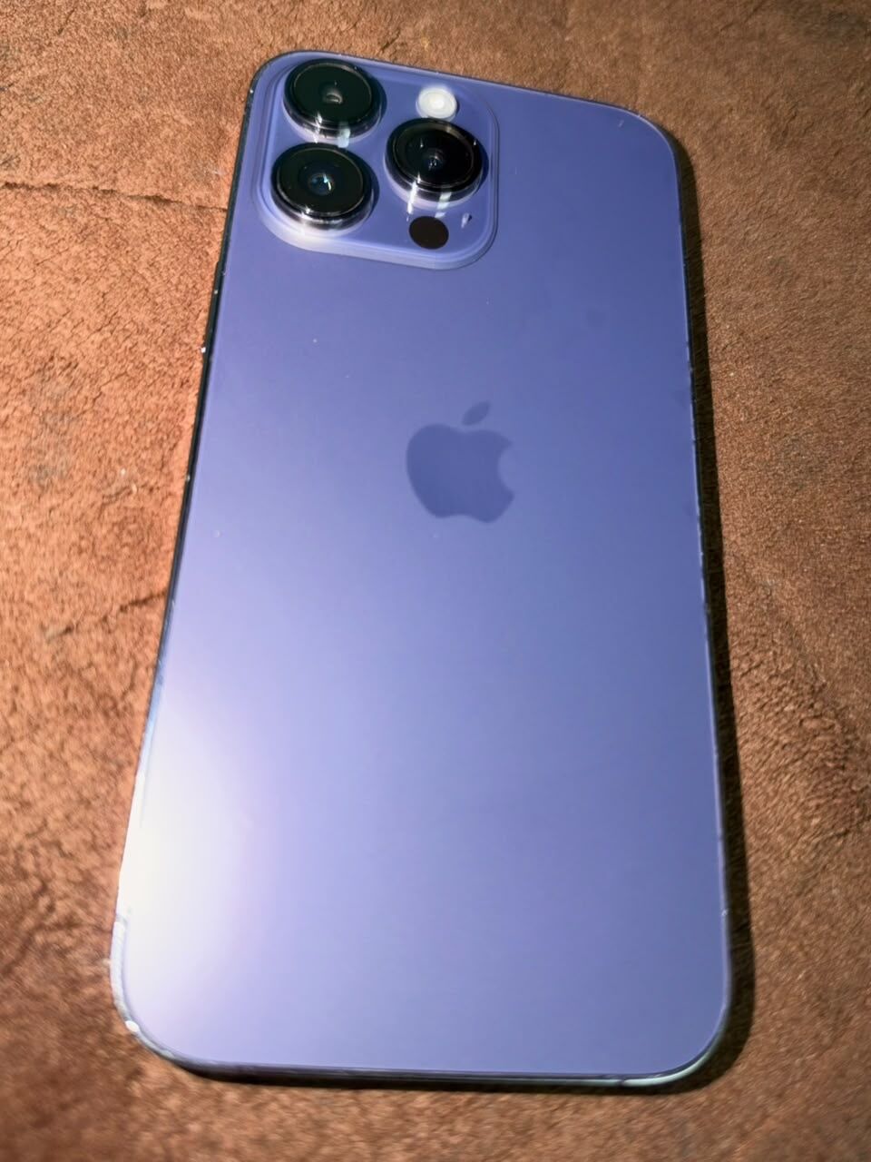 Jeddah, Mobile Phones, SAR 1850,  IPhone 14 Pro Max - Signature Colour []Deep Purple], 128GB Scratch Less Used By Ladies.