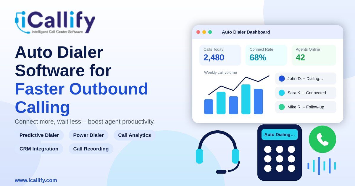 London, Software Development, Auto Dialer Software For Automated Outbound Calling