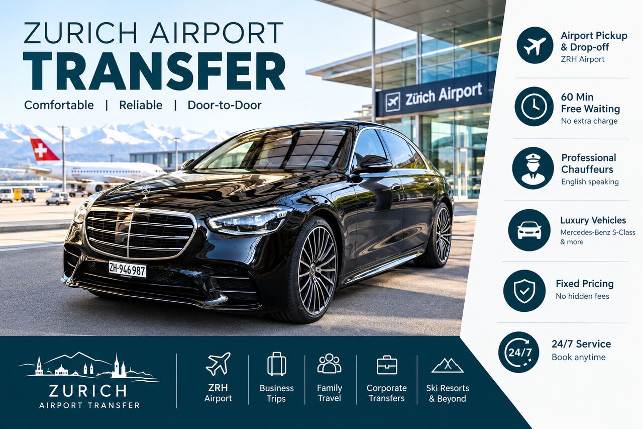 Geneva, Travel, BlackLimo Transfer &ndash; Private Chauffeur & Airport Transfers In Switzerland