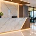 Reception Vinyl Wrapping Dubai &ndash; Modernize Your Reception Area