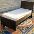 BHD 26,  ✅️ Single Wooden Bed With Mattress For Sale In Good Condition With Delivery